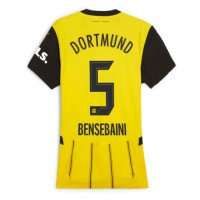 Fotbalové Dres Borussia Dortmund Ramy Bensebaini #5 Dámské Domácí 2024-25 Krátký Rukáv